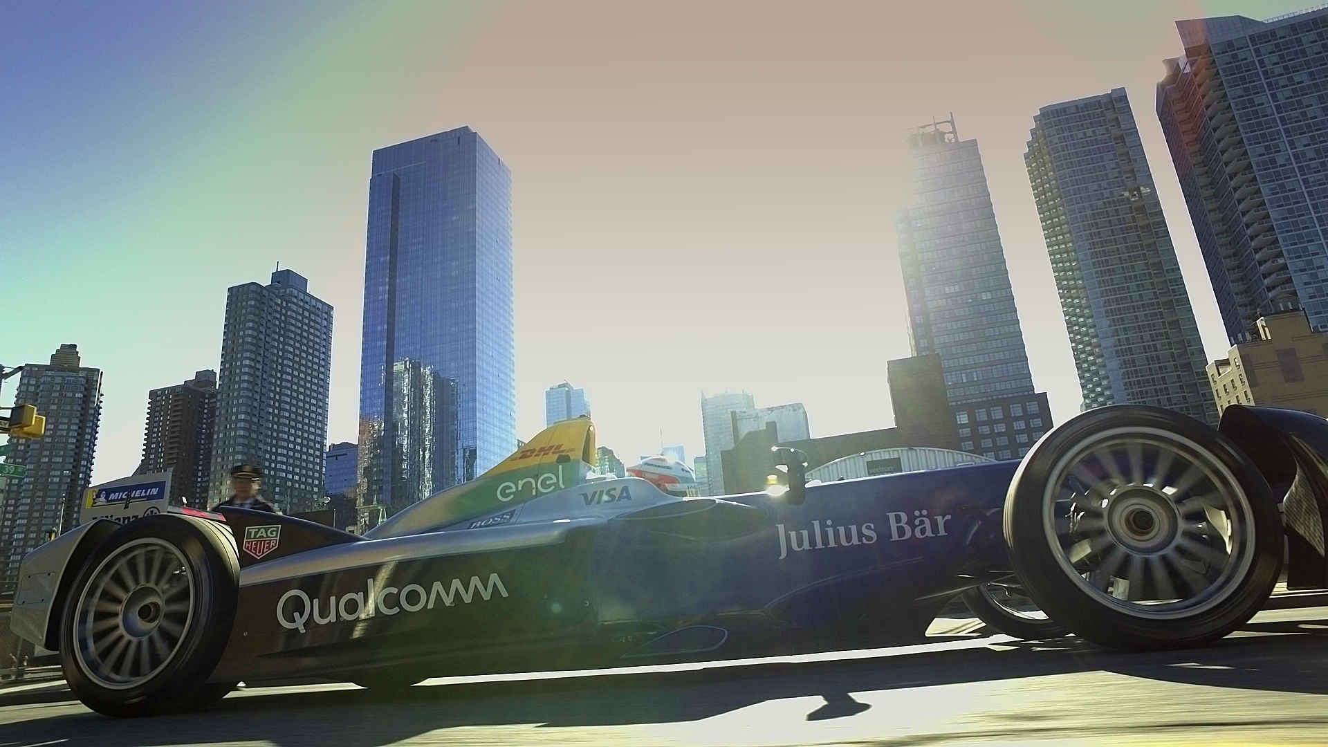 Formula E, production still